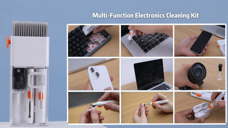 Keyboard Cleaner & Laptop Cleaning Kit, 15ml Spray, All-in-1 for Computer