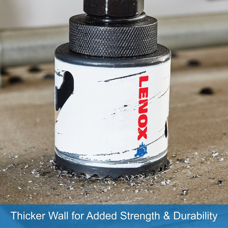 LENOX Tools Bi-Metal Speed Slot Hole Saw with T3 Technology, 4-1/2" 4-1/2 inches 4-1/2-Inch