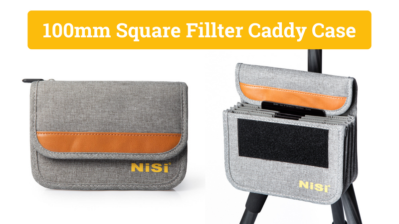 NiSi Caddy 100mm Filter Pouch for 9 Filters (Holds 4 x 100x100mm and 5 x 100x150mm)