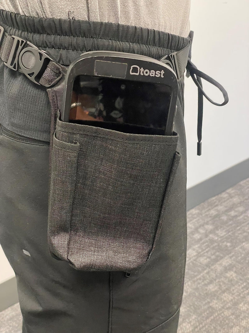[Australia - AusPower] - Universal Wireless Payment Pouch with Sling/Waistbelt and Rugged Metal Belt Clip 