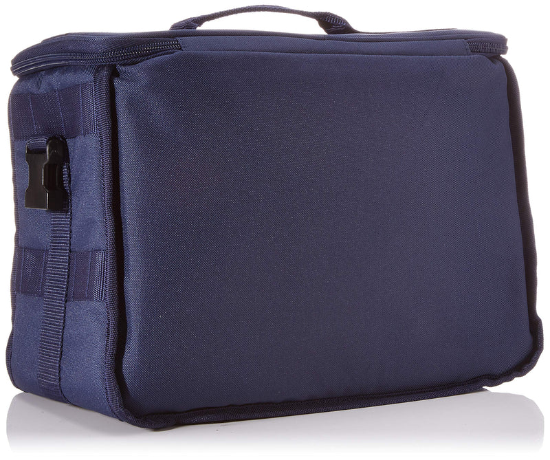 GIMA Utility multi pocket bag, nylon, blue color, for nurses, doctors, therapists, sold empty, organizer bag