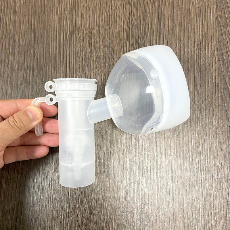 Canine Nebulizer Cup and Inhaler Mask for Cats and Dogs, Oxygen Mask for Pets (Not Including Nebulizer Machine) (S) S- Cat & Puppy