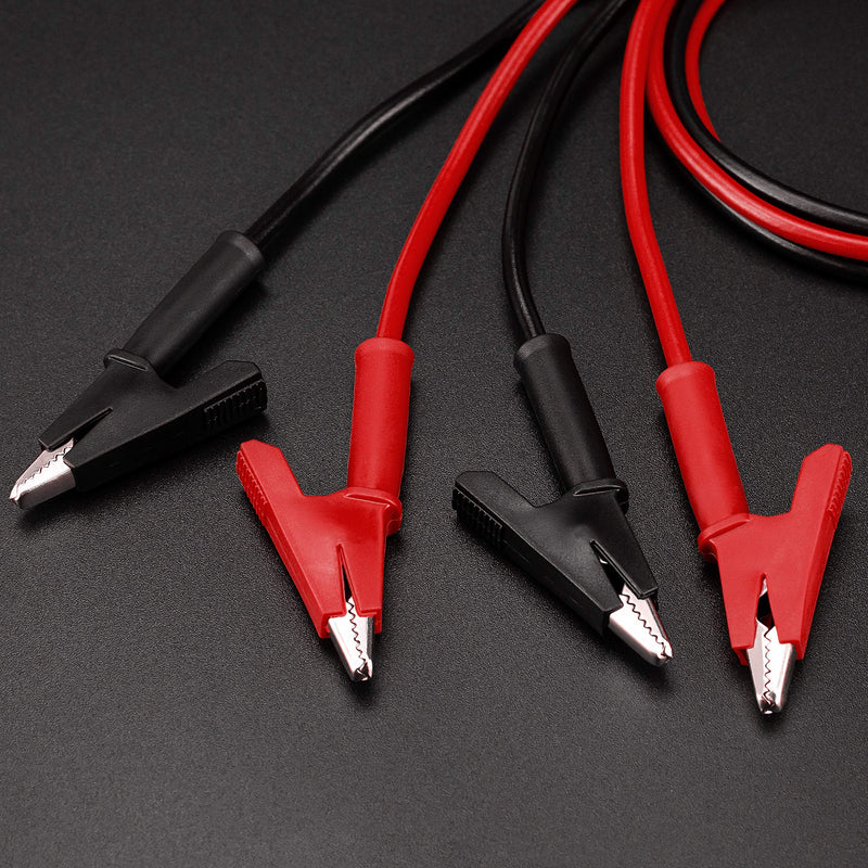 [Australia - AusPower] - KAIWEETS Digital Multimeter TRMS 6000 Counts Voltmeter and KAIWEETS Alligator Clips Electrical Test Leads Set KET03 