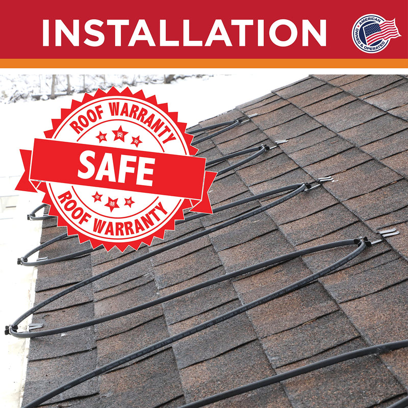 [Australia - AusPower] - Roof Clips | Safe for Heat Tape, Electric Cable & Roof Heat Cable Installation | Prevents Roof Damage | Easy Nail-Free Outdoor Cable Clips | Your Ultimate Cable Clip (.325-25 Pack) .325 - 25 Pack 