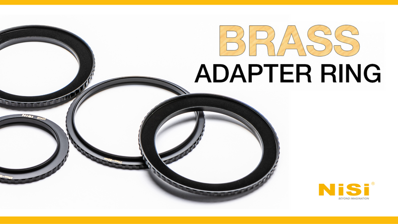 NiSi Brass Pro 58mm to 77mm Step-Up Ring, Converts 58 Lens to 77 Filter 58-77mm