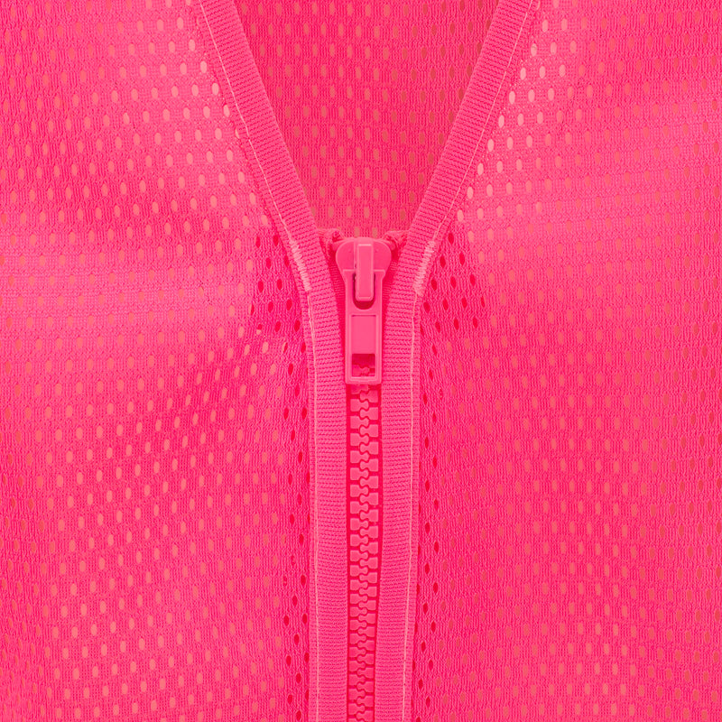 Radians SV22-1 Economy Type O Class 1 Safety Vest Size Extra Large, Pink Mesh with Contrasting Tape - 1 Each 2X