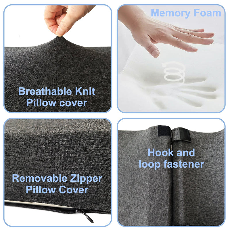 Leg Pillow Elevation Blood Circulation For After Surgery, Leg Wedge Pillow