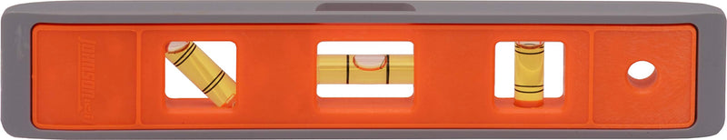 [Australia - AusPower] - Johnson Level & Tool 7500M Magnetic Structo-Cast Torpedo Level, 9", Orange, 1 Level 