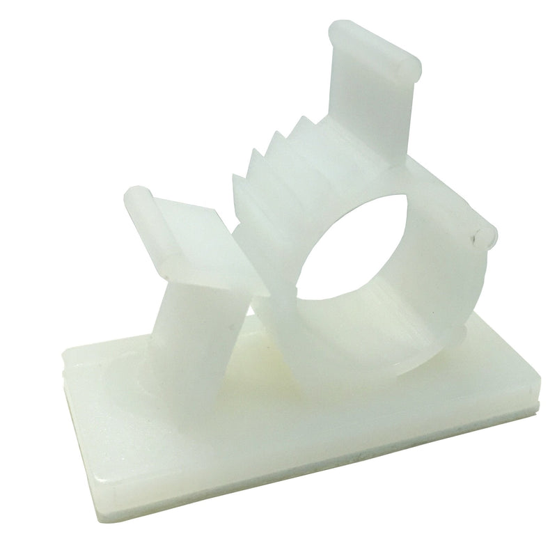 [Australia - AusPower] - Gardner Bender GKK-1550 Plastic Kwik Clips UVB, Adjustable and Ratcheting, ½ in Dia, 4 Pk., White 