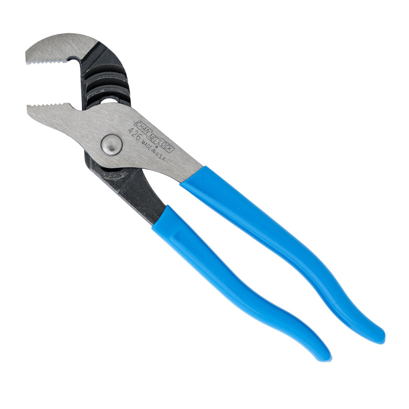 [Australia - AusPower] - Channellock 426 6.5-Inch Straight Jaw Tongue&Groove Pliers|Groove Joint Plier with Comfort Grips|0.87-Inch Jaw Capacity|Laser Heat-Treated 90░ Teeth|Forged High Carbon Steel,Black,Blue,Silver 