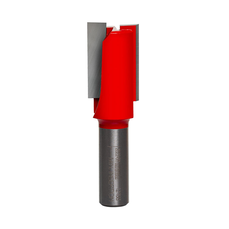 Freud 12-168: 7/8" (dia.) Double Flute Straight Bit with 1/2" shank, 3" overall length