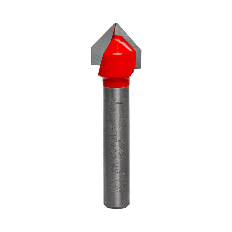 Freud 20-104: 1/2" (Dia.) 90° V Grooving Bit 1/2-inch Diameter 1/2-Inch Diameter 90-Degree V-Grooving Router Bit with 1/4-Inch Shank
