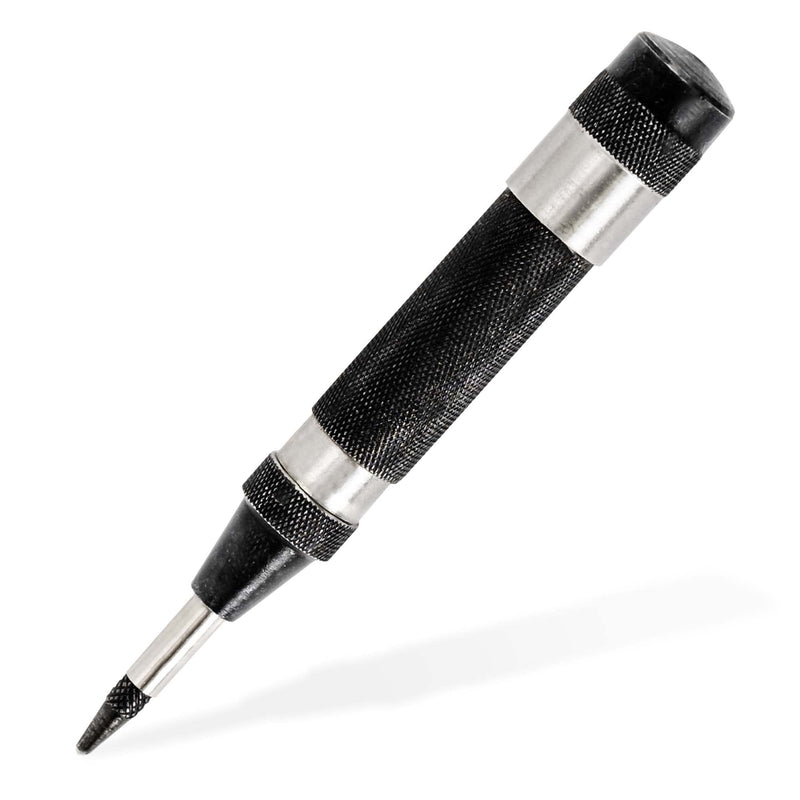 [Australia - AusPower] - General Tools Heavy-Duty Automatic Center Punch #78 - Nail Punch Tool to Mark and Scribe - Machinist Tools Heavy Duty Steel 