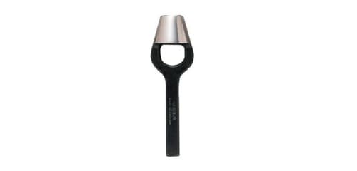 General Tools 1271I 3/4-inch arch punch with steel cylindrical body and sharpened cutting edge
