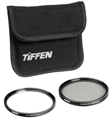 Tiffen 67mm Photo Essential Twin Filter Kit UV Protector & CP Filter Filters