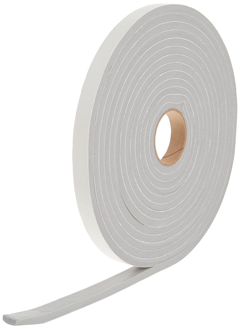 [Australia - AusPower] - Weather Proof Closed Cell PVC Foam Tape MD Building Products 02279 Gray 1/4" x 1/2" x 17' 