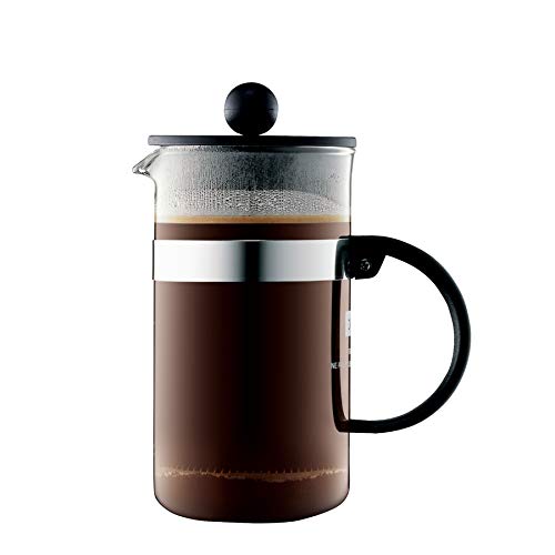 Bodum Bistro Nouveau French Press Coffee Maker, 3 Cup, 12-Ounce Black