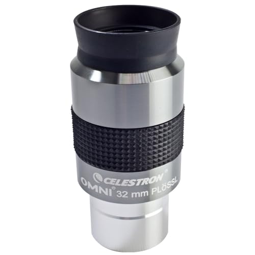 Celestron Omni 1.25" 32mm Telescope Eyepiece for Expansive Star-Field Views