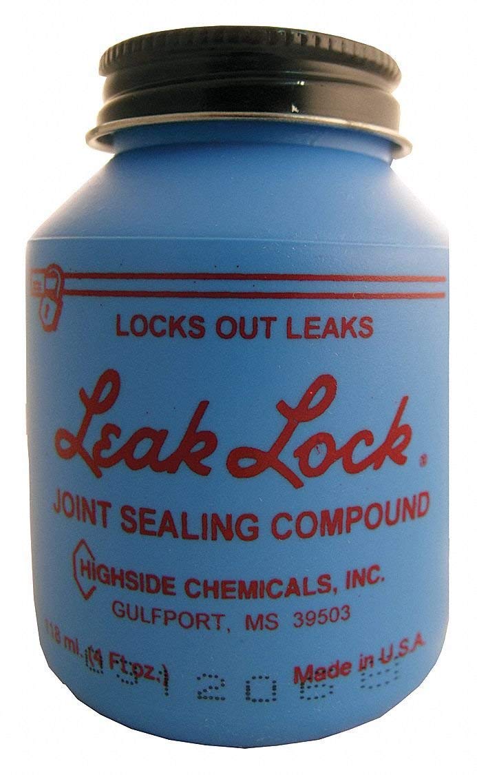 [Australia - AusPower] - 10004 Leak Lock 4 Ounce Brush-Top Plastic Jar 