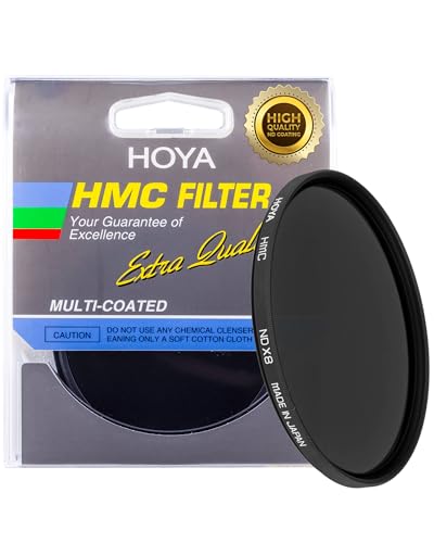 Hoya ND8X Screw-in Neutral Density Camera Lens Filter – 62mm ND filter – 3-Stop Light Reduction – Multi-Coated – Control Shutter Speed & Depth - Ideal for Waterfalls, Clouds & Bright Light Photography
