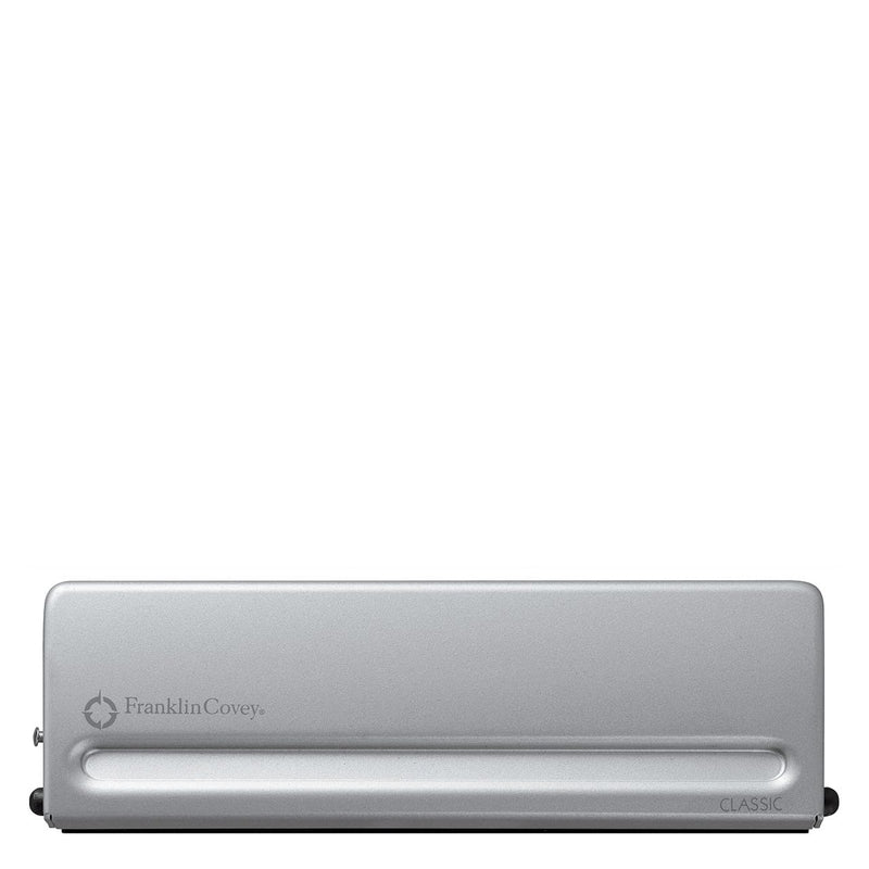 FranklinCovey - Metal Hole Punch for FranklinCovey Planners | Spill-Proof Chip Collector & Rubber Non-Slip Base (Classic) Classic Size