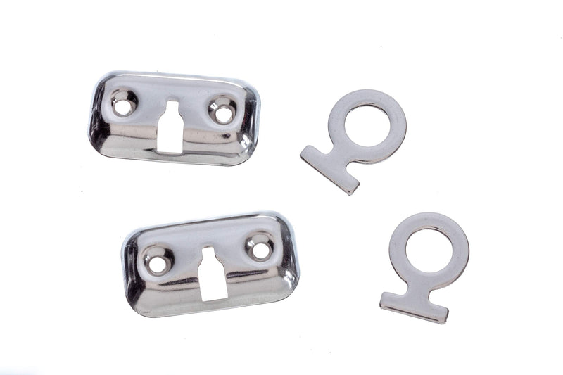 Attwood 11575-3 Stainless Steel Boat Fender Lock Kit - Pair One Size