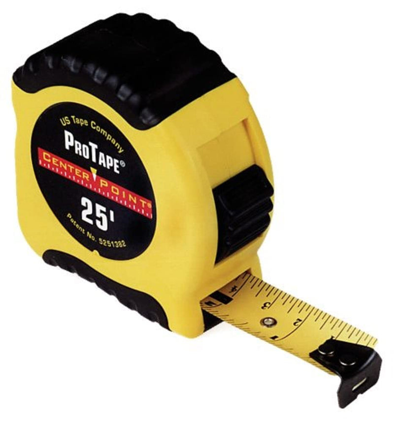 [Australia - AusPower] - ProTape CenterPoint 1" x 25' 50035 by US Tape Tape Measure 7.6 m 