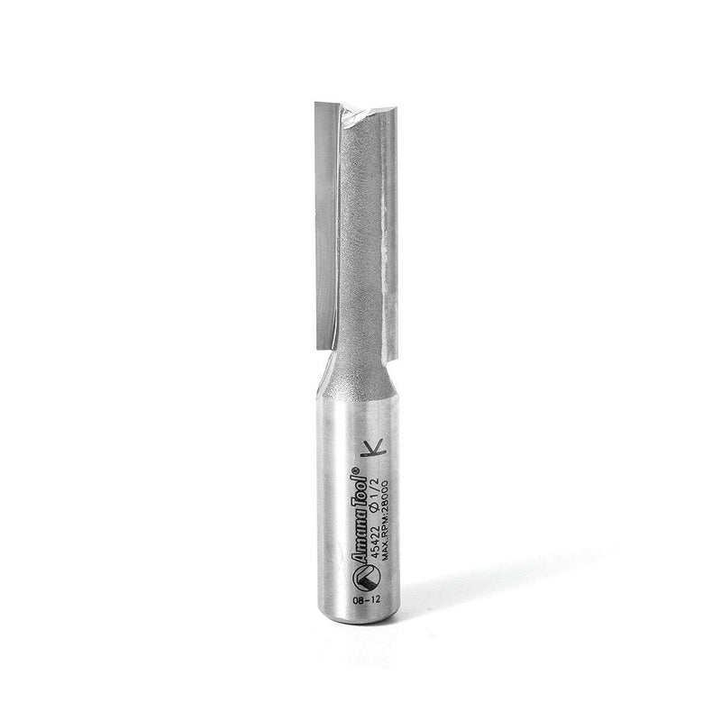 Amana Tool - 45422 Carbide Tipped Straight Plunge 1/2 Dia x 1-1/2 x 1/2" Shank