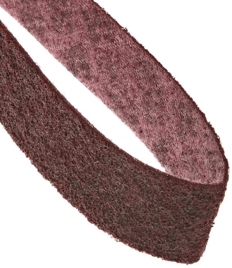 [Australia - AusPower] - Scotch-Brite Surface Conditioning Belt, 72" Length x 2" Width, Medium, Maroon (Pack of 1) 