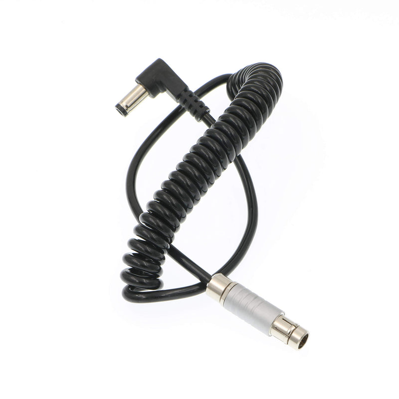[Australia - AusPower] - Uonecn 3 pin Male to Right Angle DC Spring Cable for Tilta Cameras Power Cable 