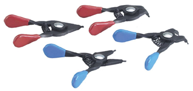 OTC 4514 Mini Snap-Ring Pliers Set - 4 Piece, Color may vary, Chrome