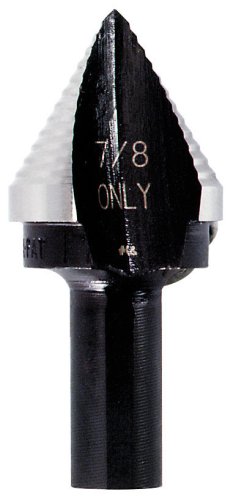IRWIN Unibit #11 7/8-inch high-speed steel step drill bit with 3/8-inch shank