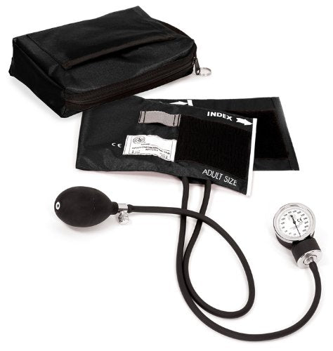 [Australia - AusPower] - Prestige - 882-BLK Aneroid Sphygmomanometer with Matching Black Carrying Case 