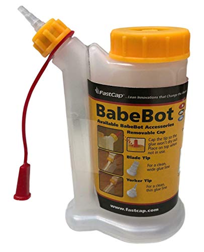 FastCap BabeBot 4-ounce wide mouth glue bottle adhesive dispenser accessory