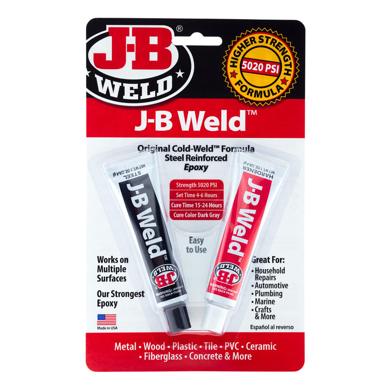 [Australia - AusPower] - J-B Weld 8265S Original Cold-Weld Steel Reinforced Epoxy - 2 oz. 