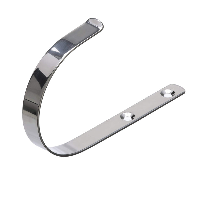 Seachoice Ring Buoy Bracket, Polished 304 Stainless Steel, 4 in. Opening One Size