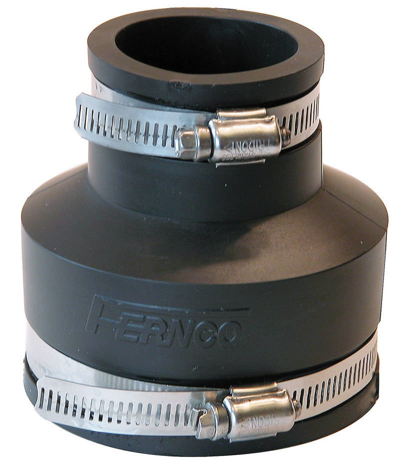 [Australia - AusPower] - Fernco P1056-315 Flexible PVC Reducing Coupling, Connects 3" Pipe to 1-1/2" 
