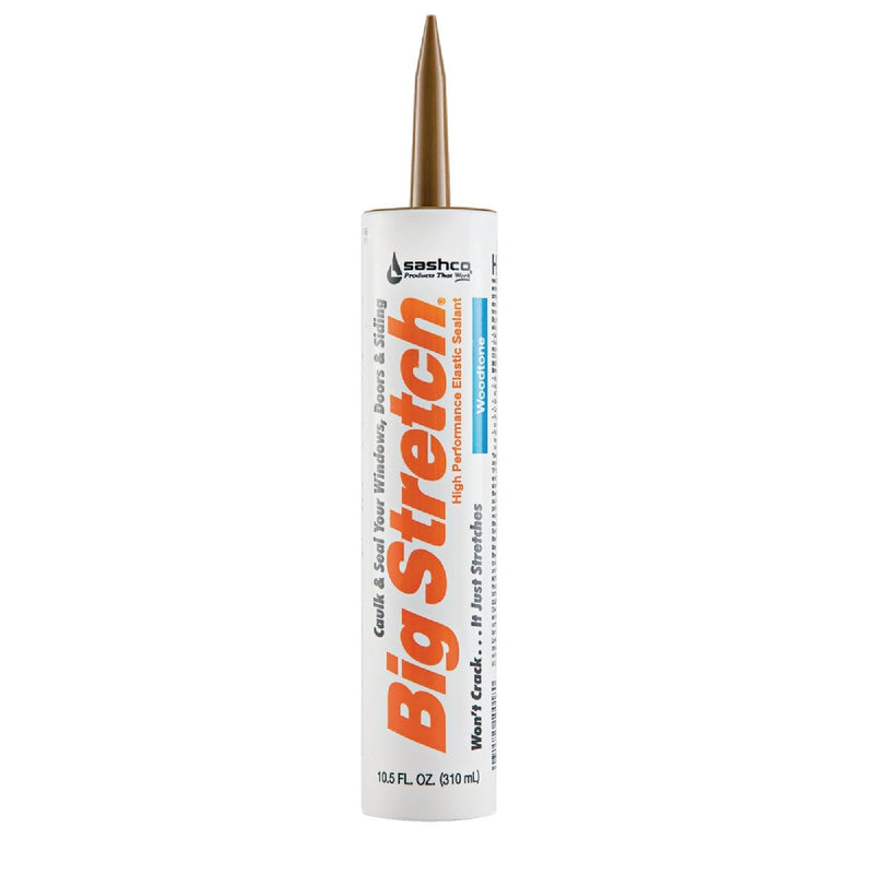 [Australia - AusPower] - Sashco - 10018 Big Stretch Acrylic Latex High Performance Caulking Sealant, 10.5 oz Cartridge, Woodtone 