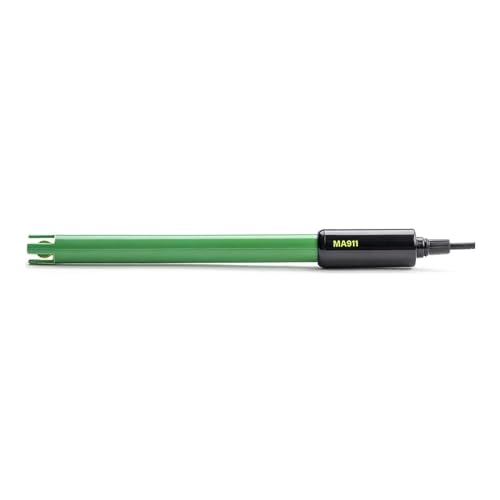 Milwaukee MA911B/2 double junction pH electrode with 2 m cable and gel-filled electrolyte solution