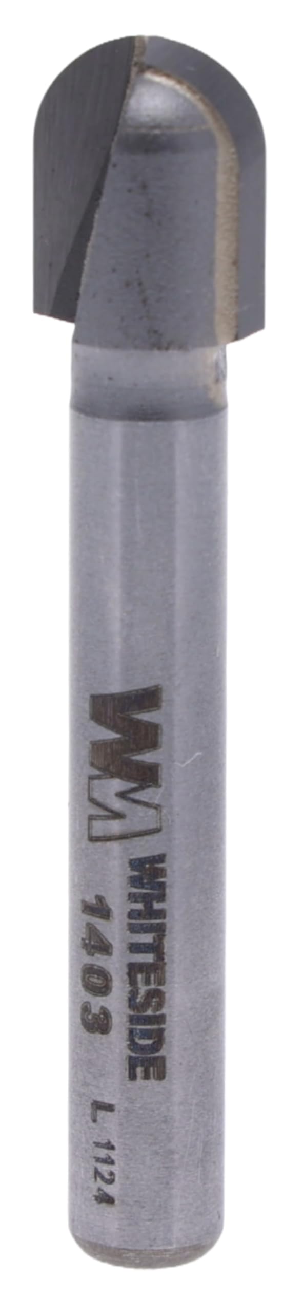 Whiteside Router Bits 1403 Round Nose Bit with 3/16-Inch Radius 3/8-Inch Cutting Diameter and 1/2-Inch Cutting Length