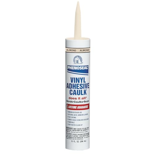 DAP Phenoseal 10 oz. almond vinyl adhesive caulk tube