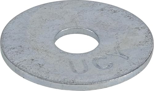 Hillman zinc fender washers, 1/4-inch x 1-inch flat washers, 100-pack