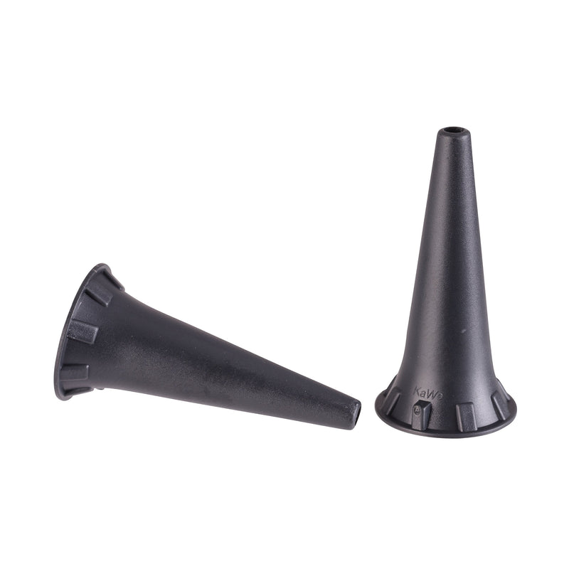 [Australia - AusPower] - BV Medical Piccolight Pocket Otoscope, Disposable Ear Specula, 2.5 mm, Black, 100 Count 