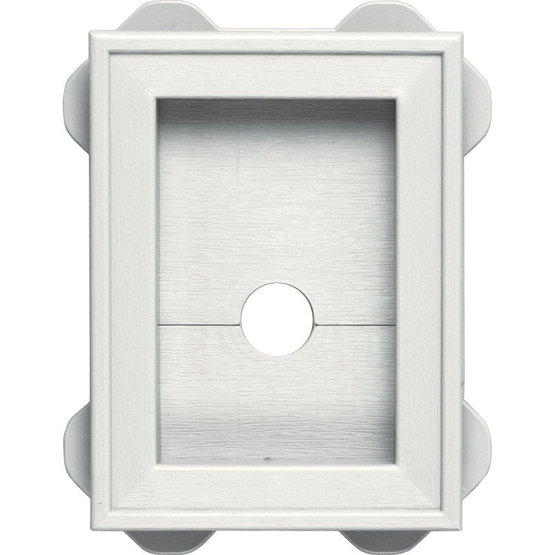 [Australia - AusPower] - Builders Edge 130130003123 Wrap Around Utility Block 123, White 