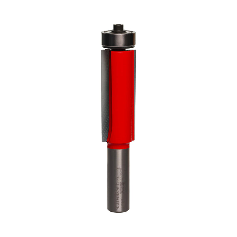 Freud 42-204: 3/4" (dia.) Downshear Helix Flush Trim Bit with 1/2" shank, 4-1/8" overall length Pack of 1 Downshear Helix Flush Trim Router Bit 3/4-Inch Diameter With 1/2-Inch Shank