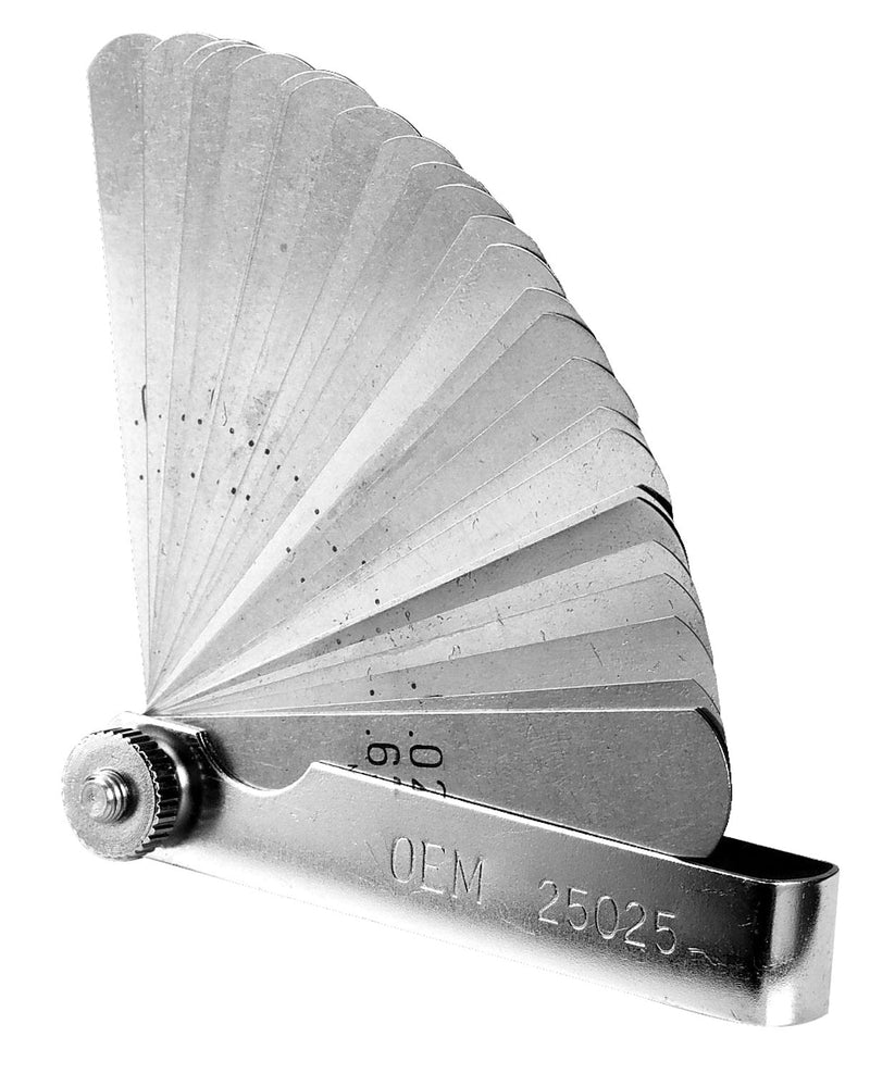 [Australia - AusPower] - OEMTOOLS 25025 26 Blade Master Feeler Gauge 26 piece metric and SAE 