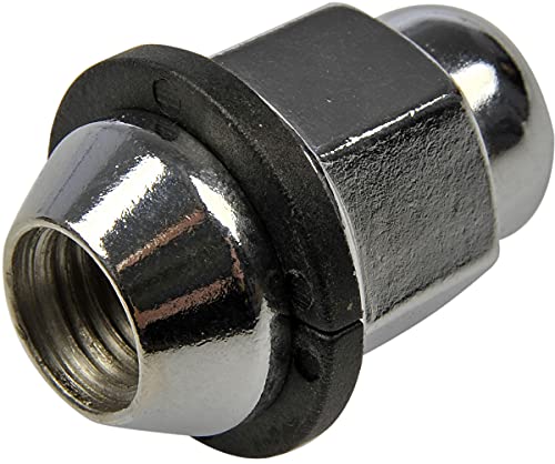 Dorman 611-208 M12-1.50 acorn lug nuts, 21 mm hex, 38.35 mm length, 10-pack