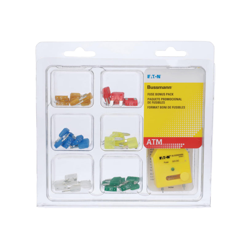 [Australia - AusPower] - Bussmann Series Assorted ATM Blade Mini-Fuse Kit - 42 Pieces 