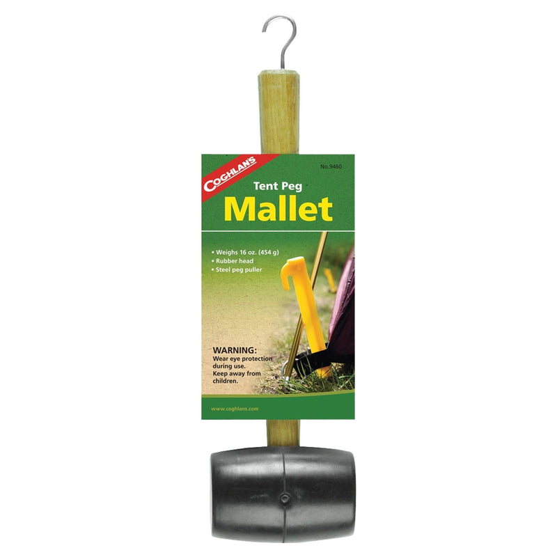[Australia - AusPower] - Coghlans, Rubber Mallet (9460), Alloy Steel, Black 