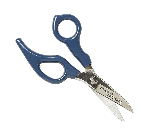 Fluke Networks D-Snip cable scissors, model 44300000, for network and cable testing tools